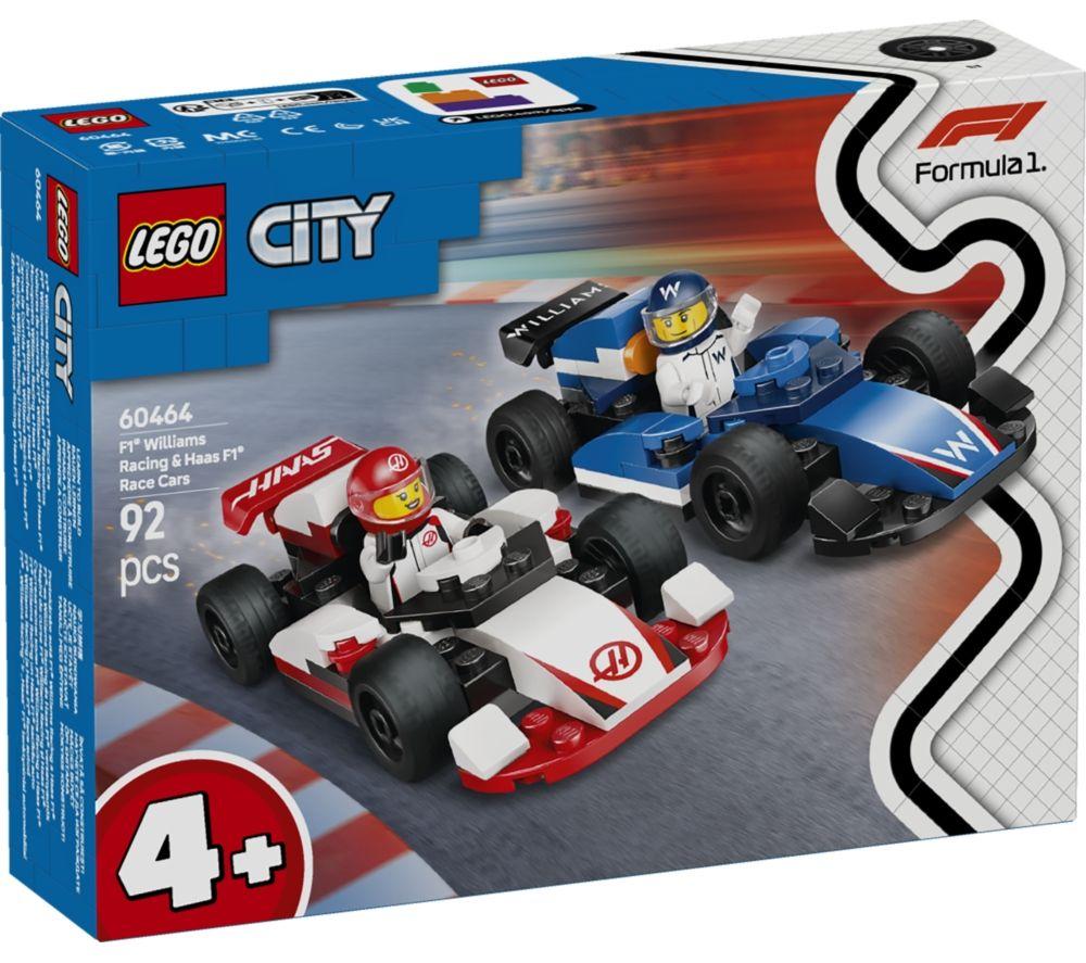 LEGO City 60464 F1 Williams Racing & Haas F1 Race Cars Set image number 8 of 8
