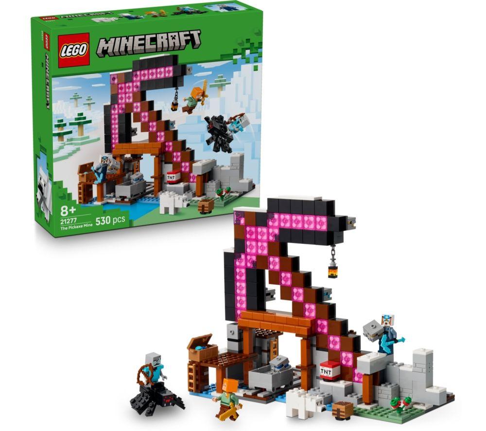 LEGO Minecraft 21277 The Pickaxe Mine Set