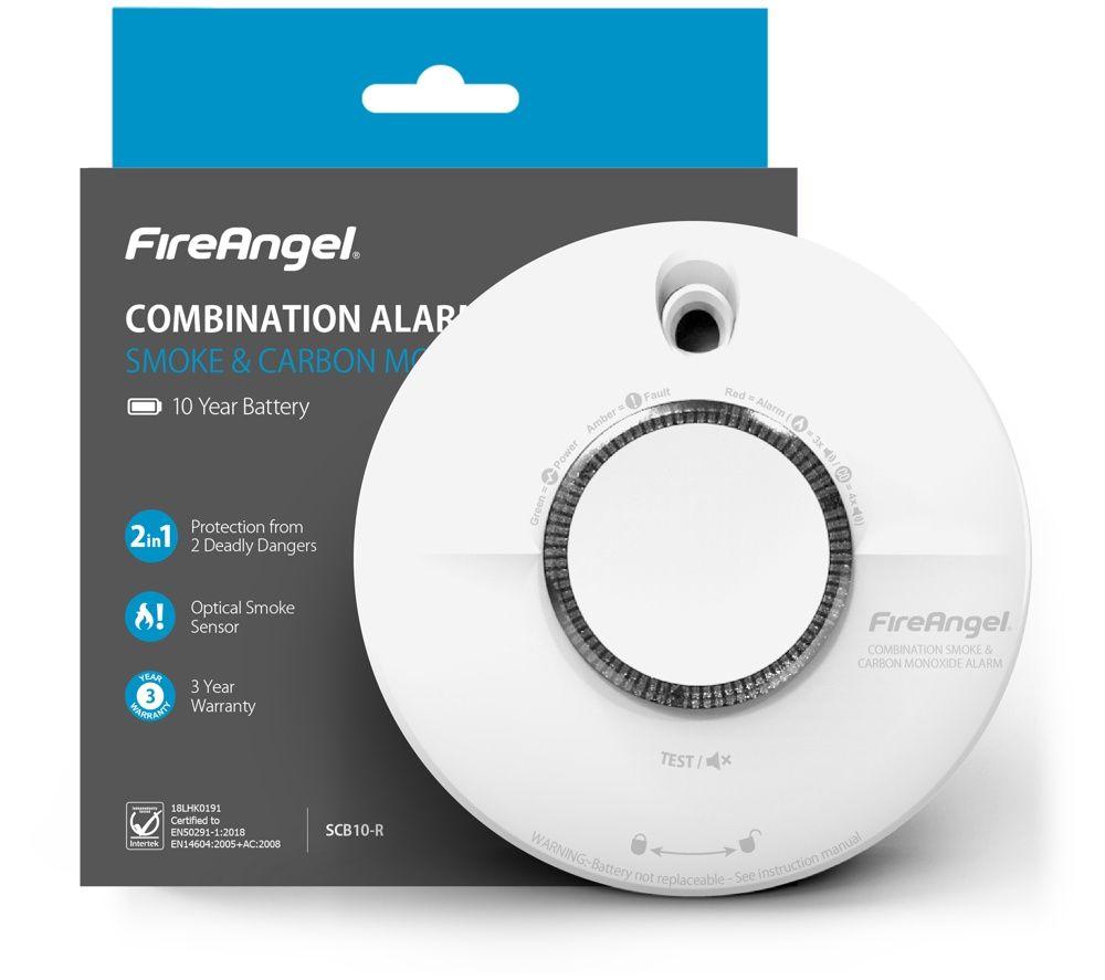 FIREANGEL SCB10-R Electrochemical & Optical Smoke Alarm - White image number 4 of 5