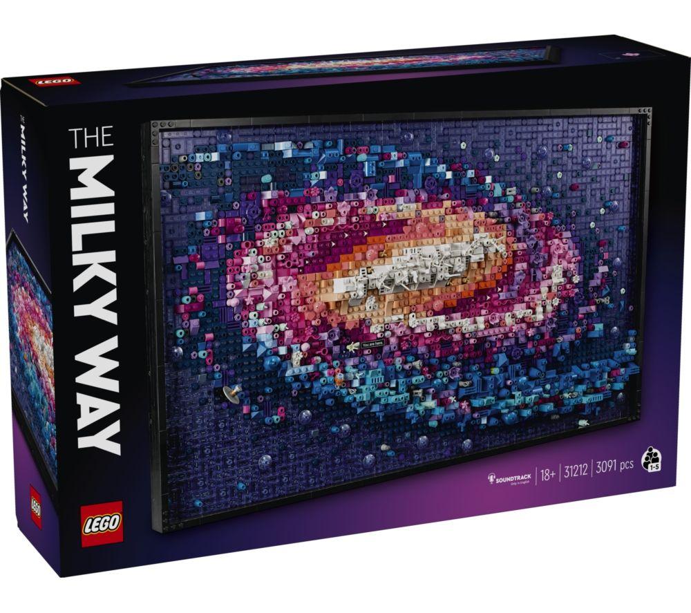 LEGO Art 31212 The Milky Way Galaxy Set for Adults image number 4 of 8