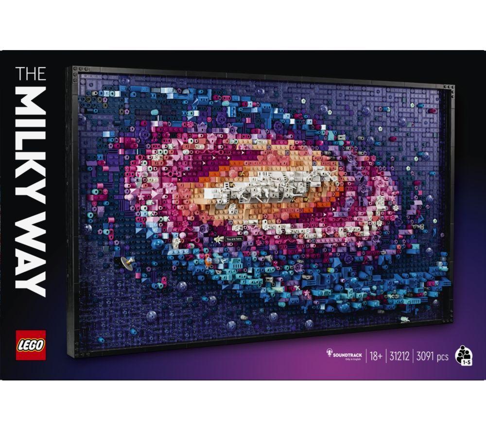 LEGO Art 31212 The Milky Way Galaxy Set for Adults image number 5 of 8