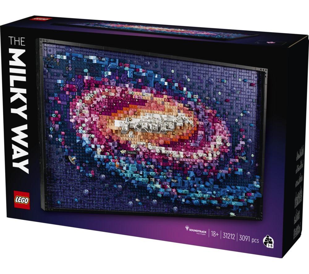 LEGO Art 31212 The Milky Way Galaxy Set for Adults image number 6 of 8
