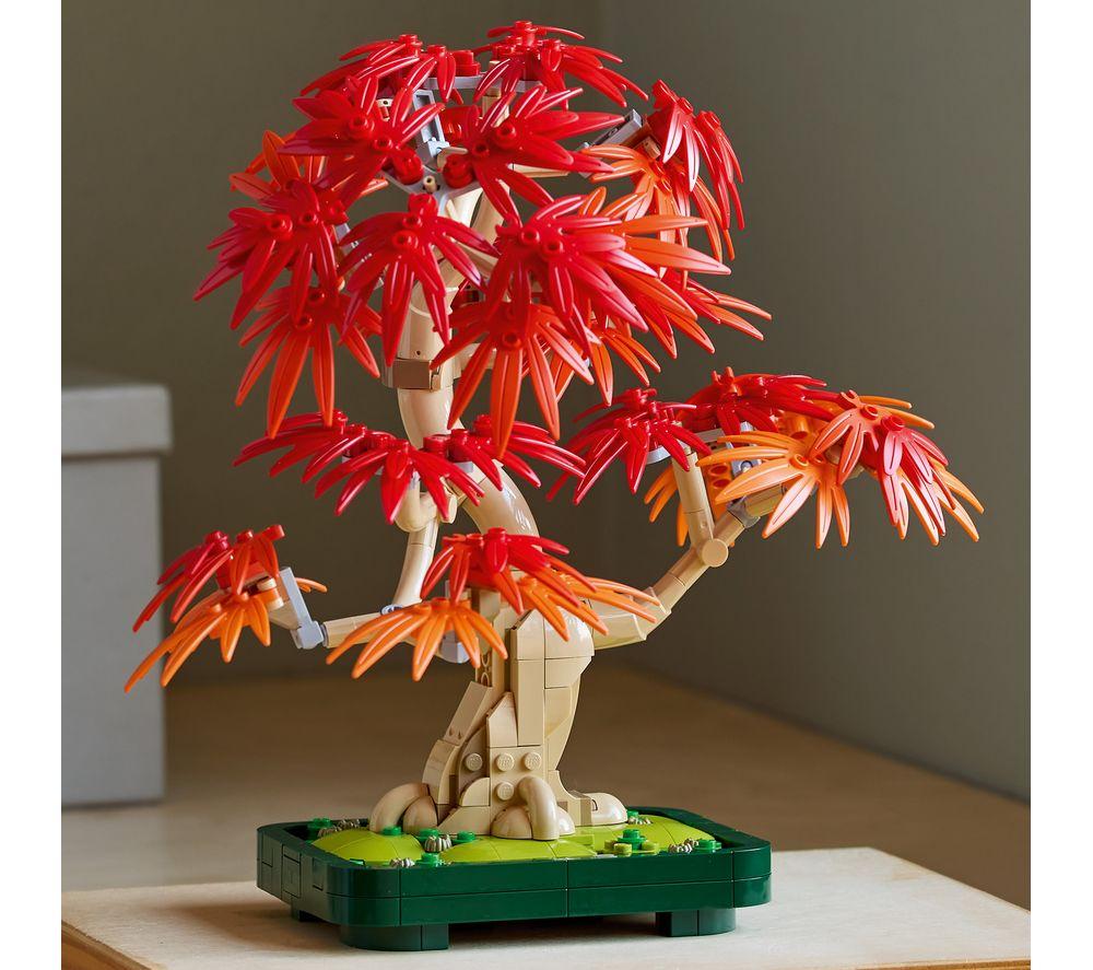 LEGO Botanicals 10348 Japanese Red Maple Bonsai Tree Set for Adults image number 2 of 8