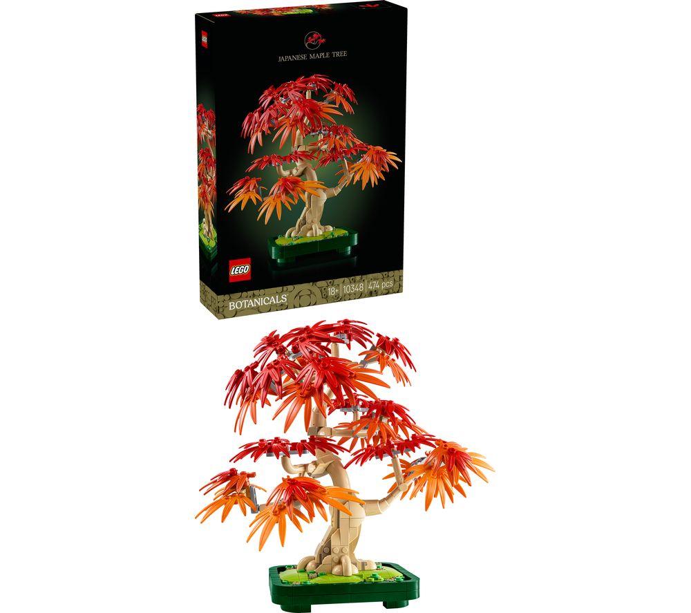 LEGO Botanicals 10348 Japanese Red Maple Bonsai Tree Set for Adults image number 5 of 8