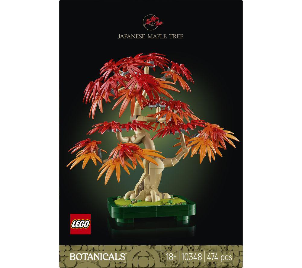 LEGO Botanicals 10348 Japanese Red Maple Bonsai Tree Set for Adults image number 6 of 8