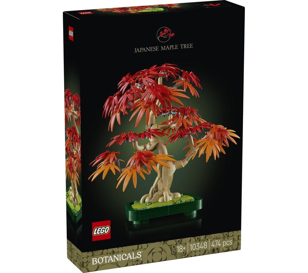 LEGO Botanicals 10348 Japanese Red Maple Bonsai Tree Set for Adults image number 7 of 8