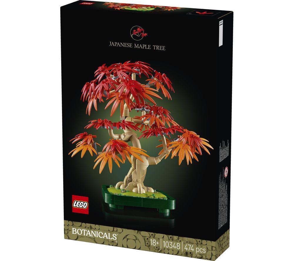 LEGO Botanicals 10348 Japanese Red Maple Bonsai Tree Set for Adults image number 8 of 8