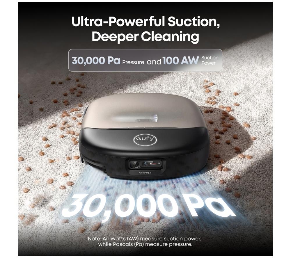 EUFY Omni S2 Robot Vacuum Cleaner & All-in-One Station - Black image number 4 of 13