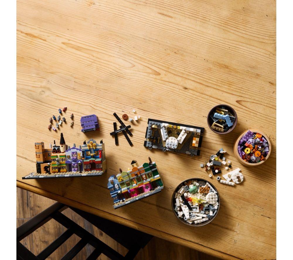 LEGO Harry Potter 76444 Diagon Alley Wizarding Shops Set for Adults image number 5 of 8