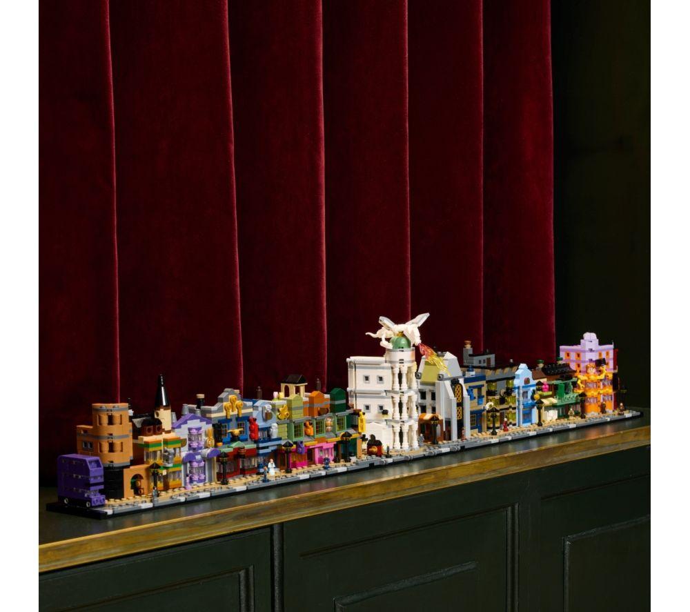 LEGO Harry Potter 76444 Diagon Alley Wizarding Shops Set for Adults image number 6 of 8