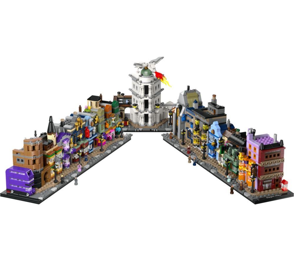 LEGO Harry Potter 76444 Diagon Alley Wizarding Shops Set for Adults image number 8 of 8