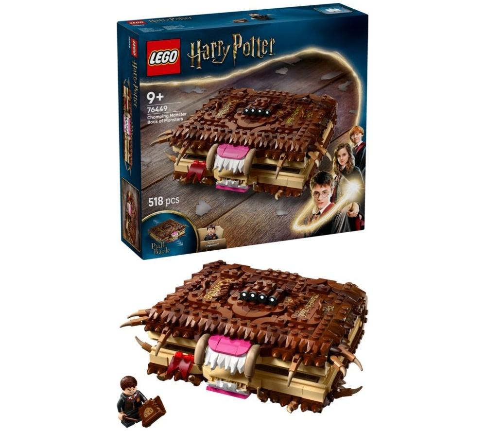 LEGO Harry Potter 76449 Chomping Monster Book of Monsters Set image number 4 of 7
