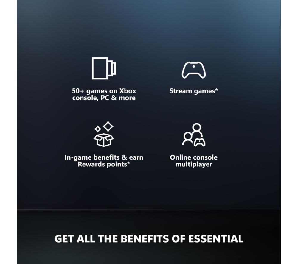 XBOX Xbox Essential Game Pass &ndash; 1 Month Membership image number 3 of 6