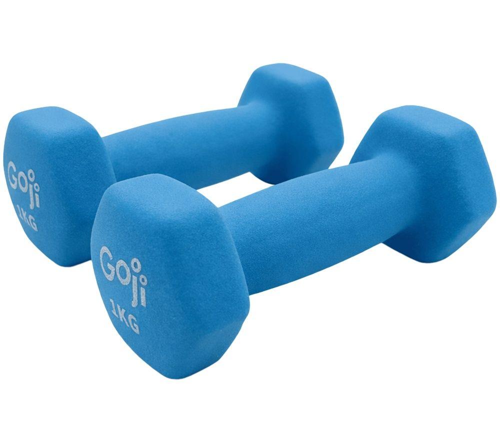 GOJI G1KGDB26 Dumbbell - Set of 2, Blue