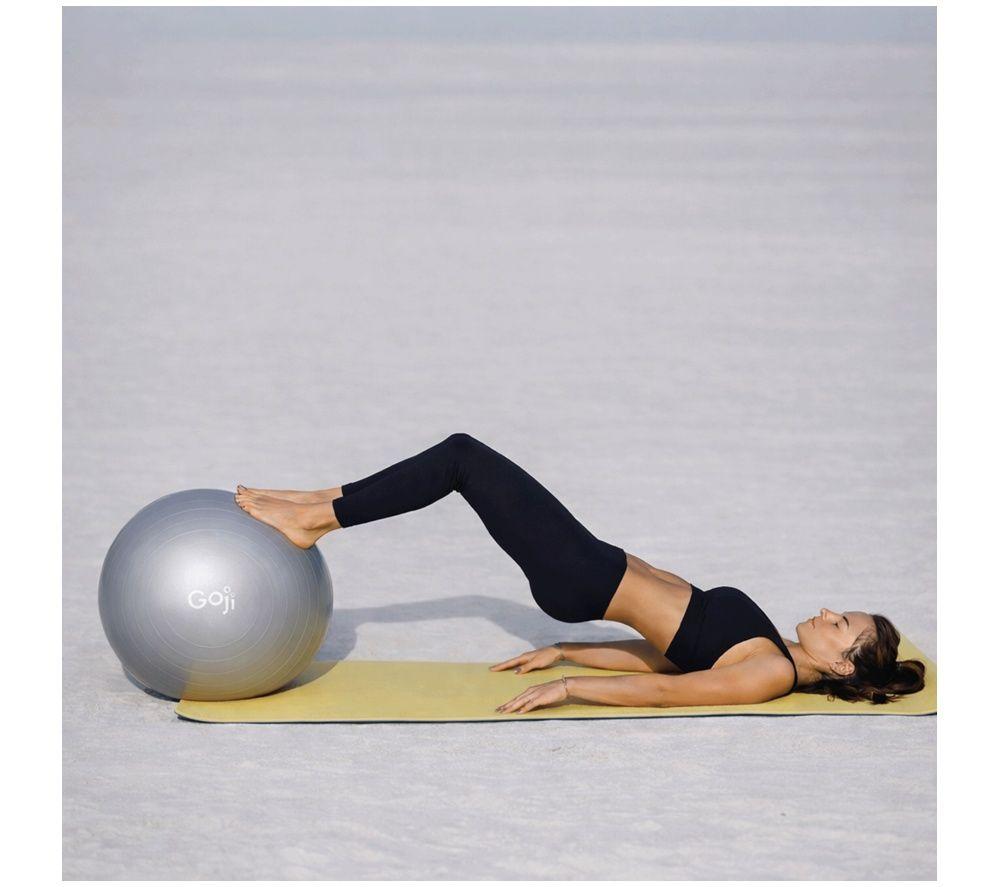 GOJI Gym ball - 65 cm, Silver image number 4 of 6