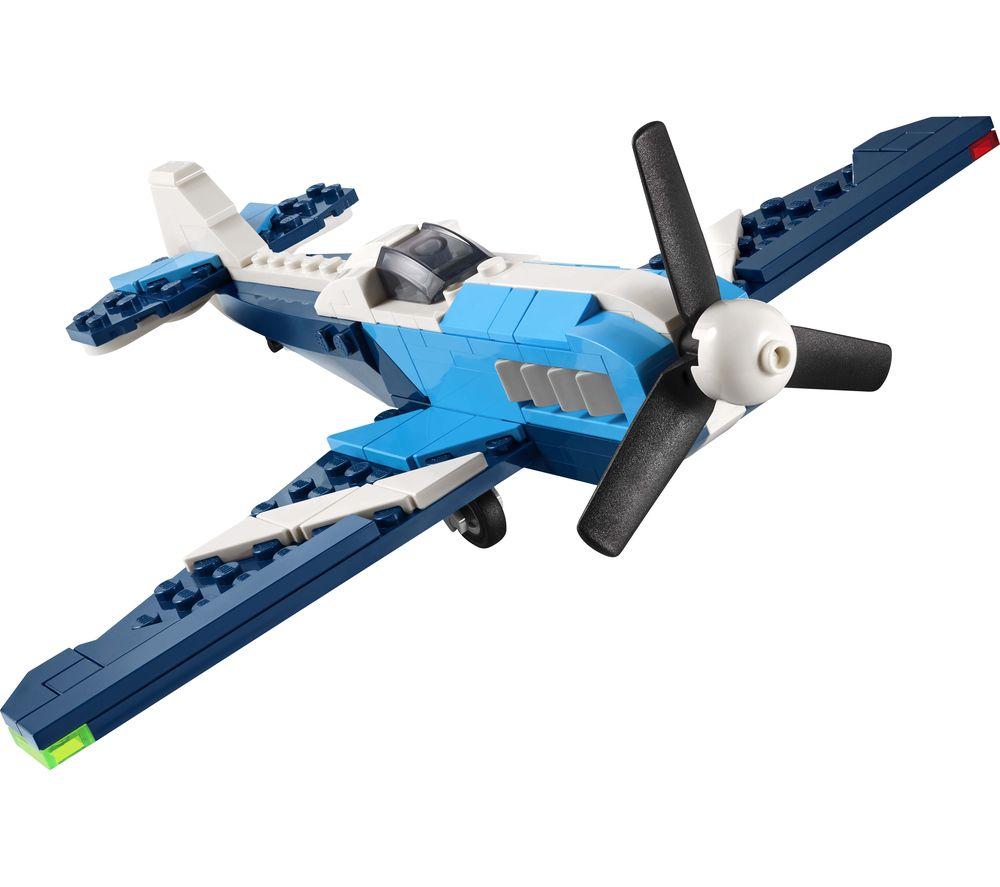 LEGO Creator 31160 3-in-1 Aircraft: Race Plane Set image number 2 of 5