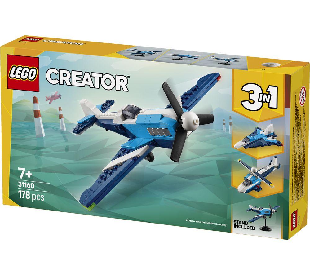 LEGO Creator 31160 3-in-1 Aircraft: Race Plane Set image number 3 of 5