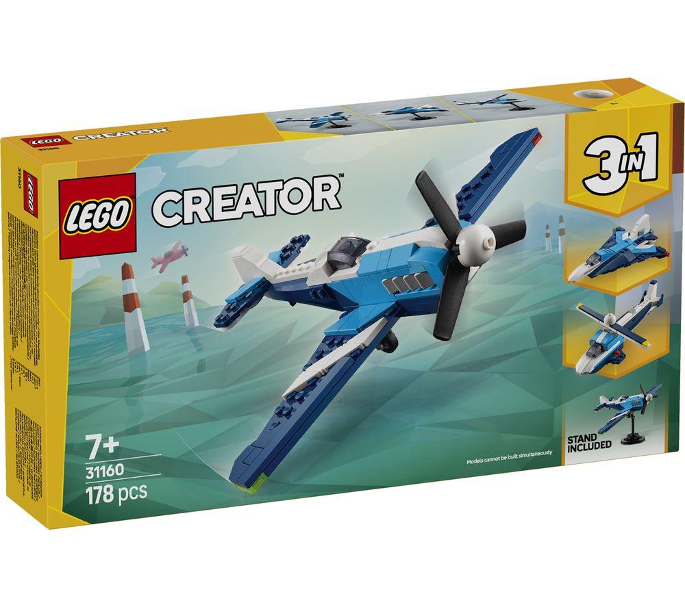 LEGO Creator 31160 3-in-1 Aircraft: Race Plane Set image number 5 of 5