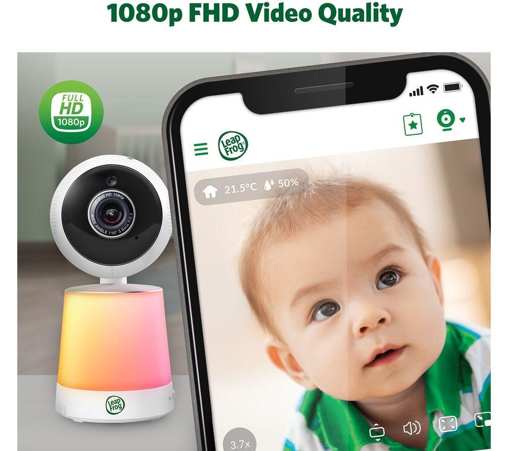 LEAPFROG LF4915HD 5" Smart Video Baby Monitor - White image number 5 of 6