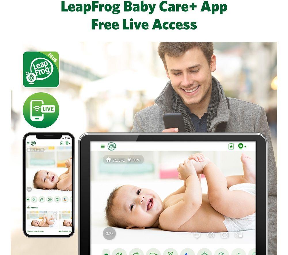 LEAPFROG LF4915HD 5" Smart Video Baby Monitor - White image number 6 of 6