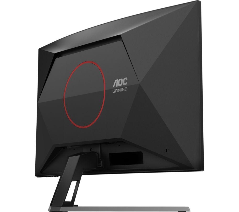 AOC C32G42ZE Full HD 32" Curved VA Gaming Monitor - Black image number 6 of 8