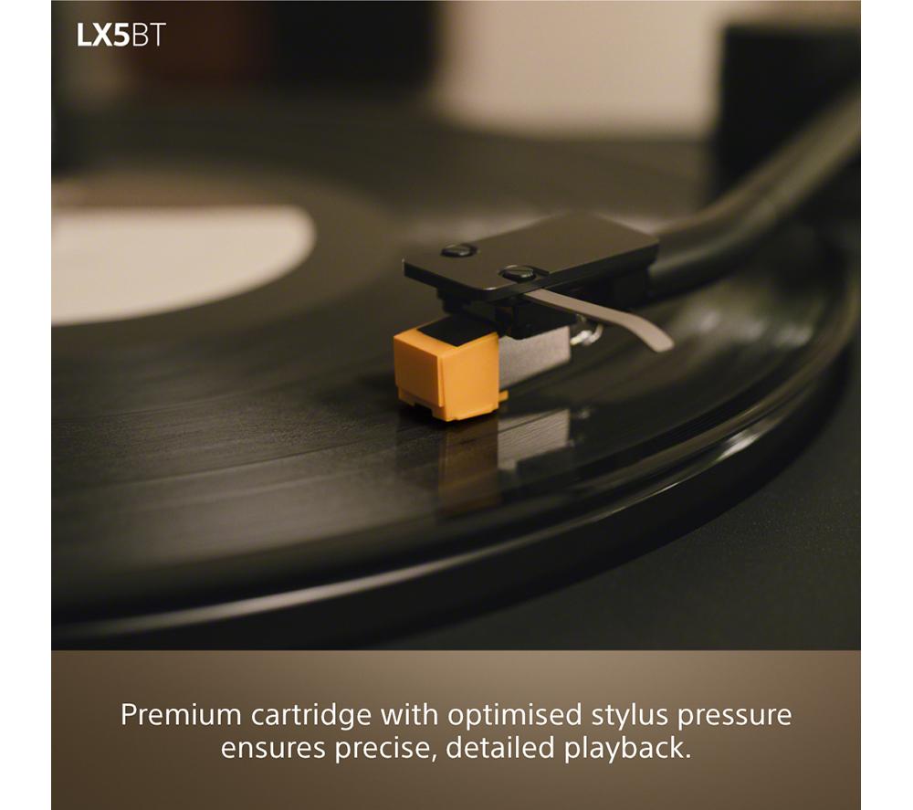 SONY PS-LX5BT Belt Drive Bluetooth Turntable - Black image number 3 of 13