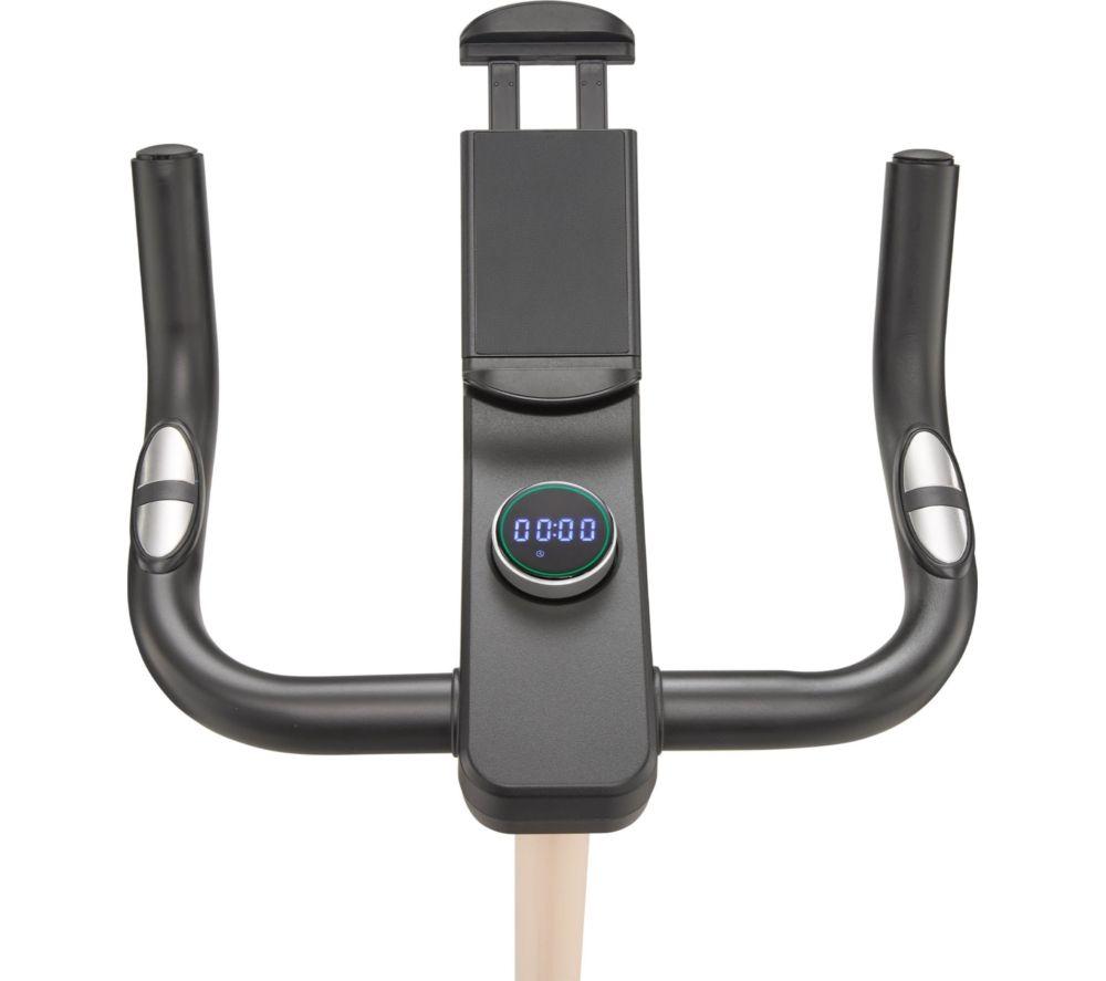 VIAVITO SB1 Smart Bluetooth Exercise Bike - Black & Cream image number 7 of 8