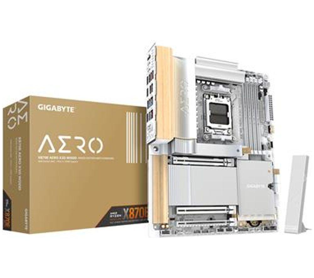 GIGABYTE AERO X3D WOOD X870E AM5 Motherboard image number 2 of 4