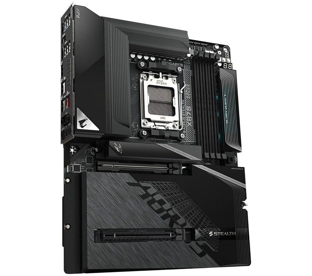 GIGABYTE AORUS STEALTH X870 AM5 Motherboard image number 4 of 5