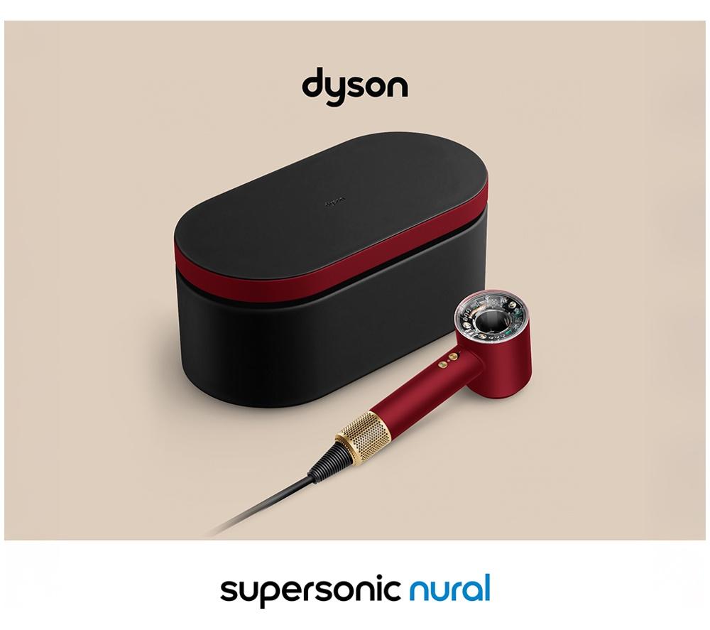 DYSON Supersonic Nural Straight+Wavy Hair Dryer - Red Velvet image number 7 of 9