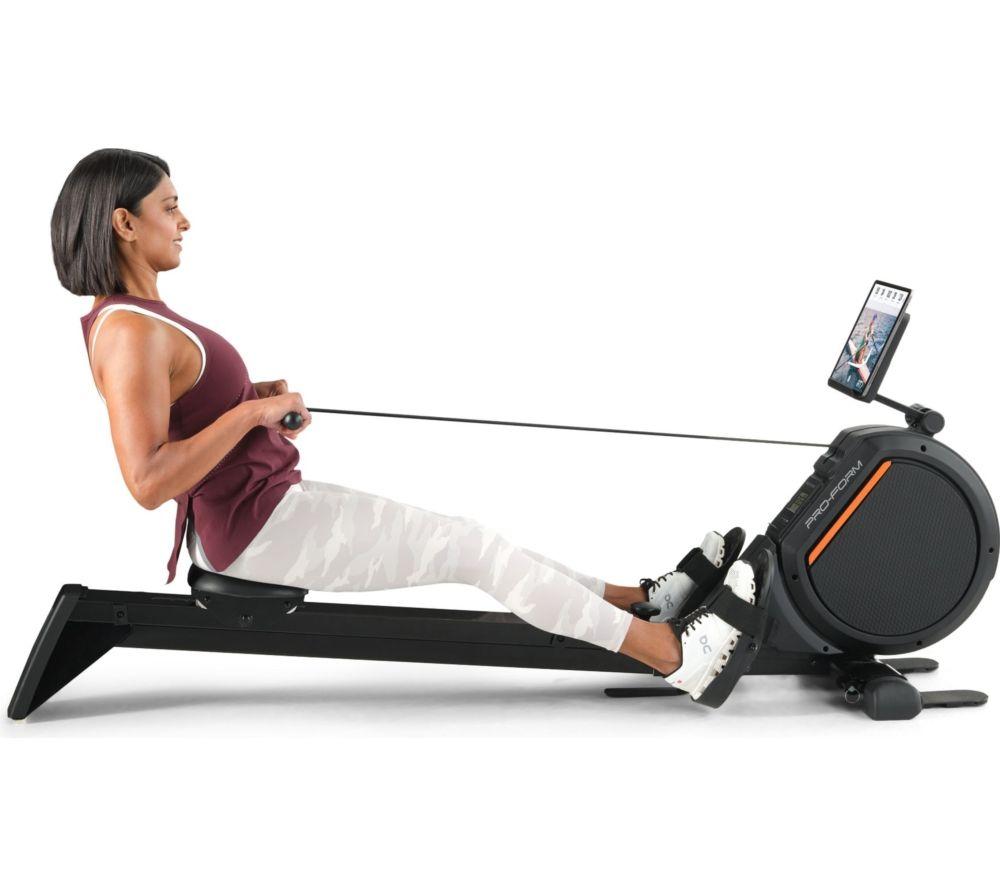 PROFORM 550R Folding Smart Bluetooth Rowing Machine - Black image number 2 of 7