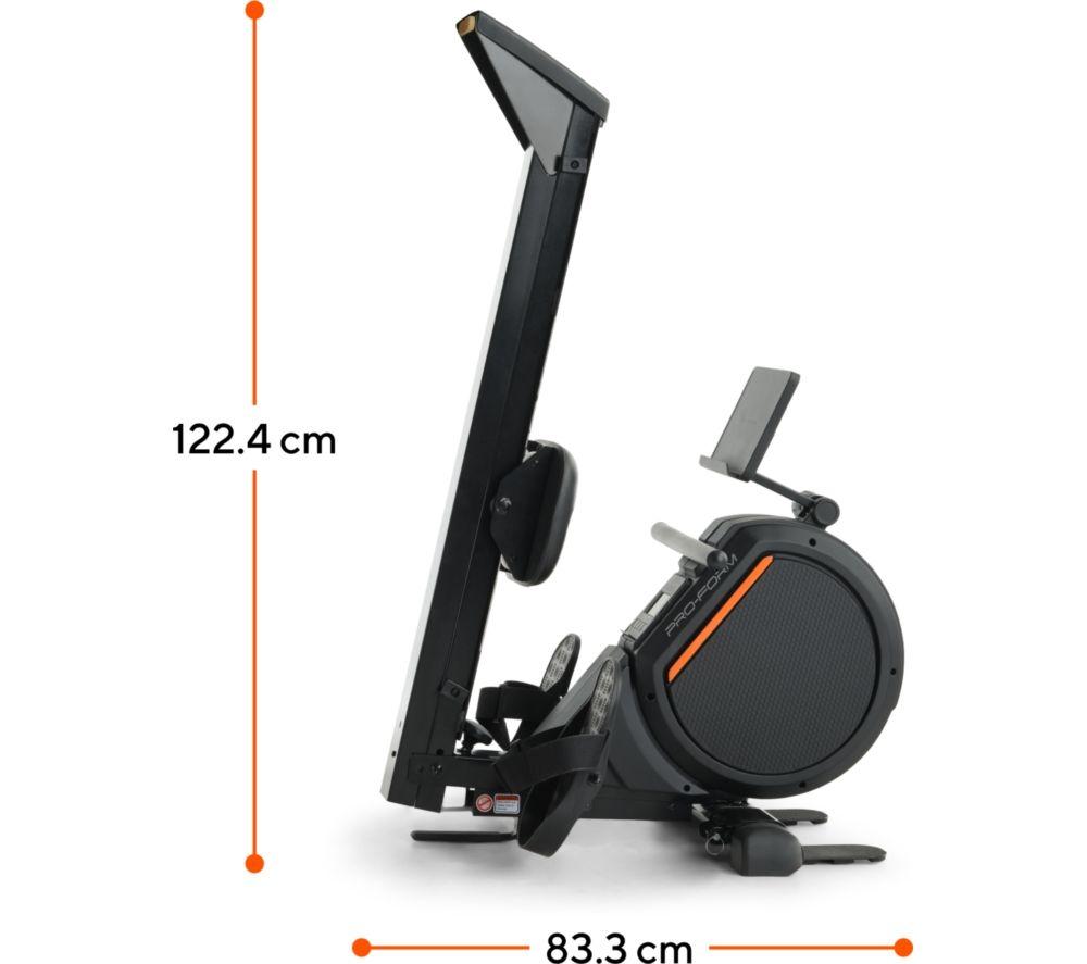 PROFORM 550R Folding Smart Bluetooth Rowing Machine - Black image number 4 of 7