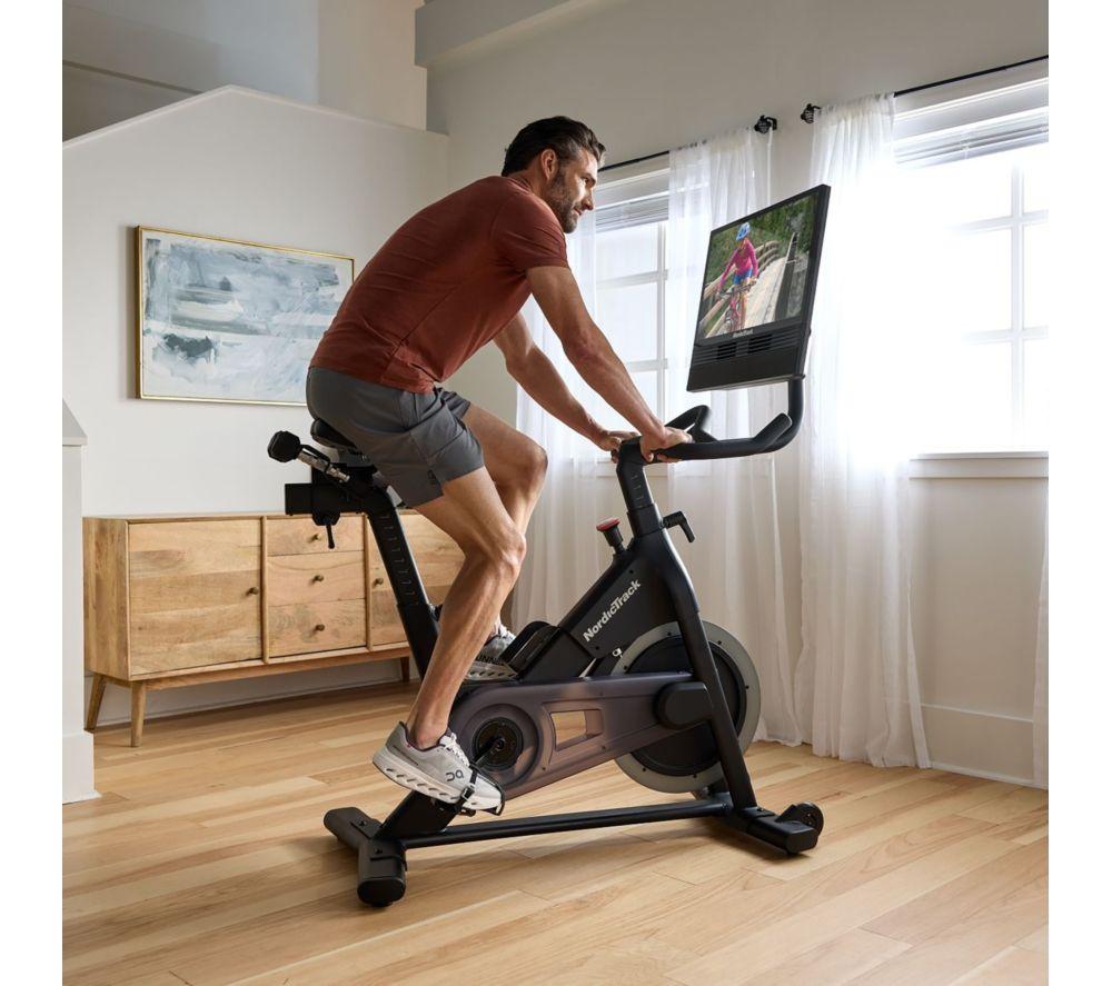 NORDICTRACK S 24 Studio Smart WiFi Exercise Bike - Black image number 2 of 6