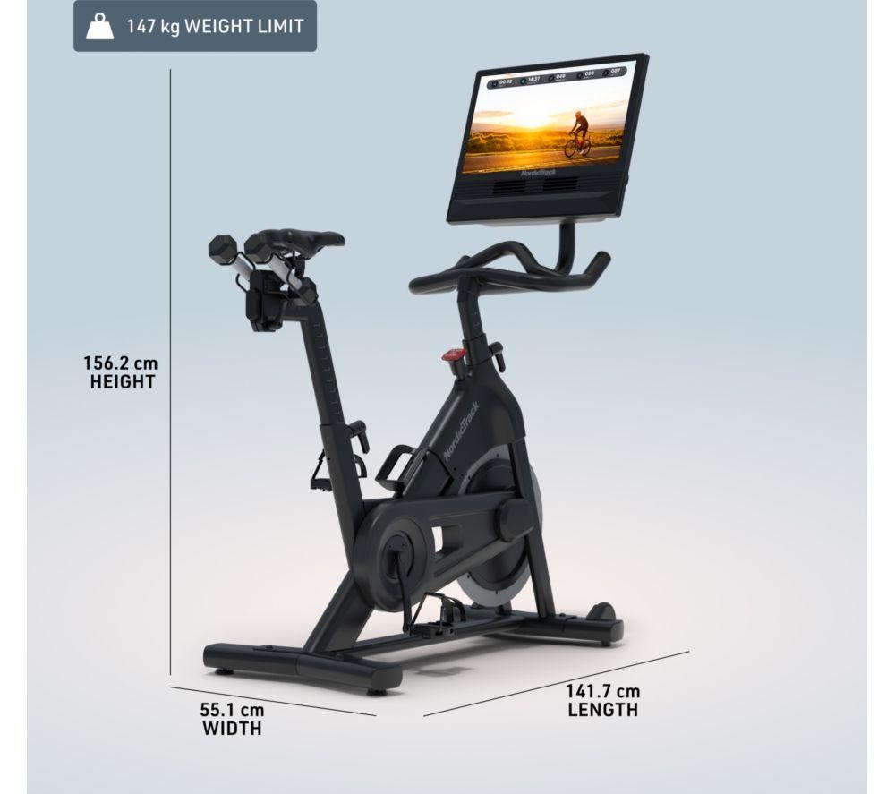 NORDICTRACK S 24 Studio Smart WiFi Exercise Bike - Black image number 3 of 6