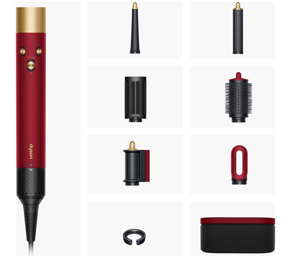 DYSON Airwrap I.D. Straight  Wavy Multi-Styler & Dryer - Red Velvet