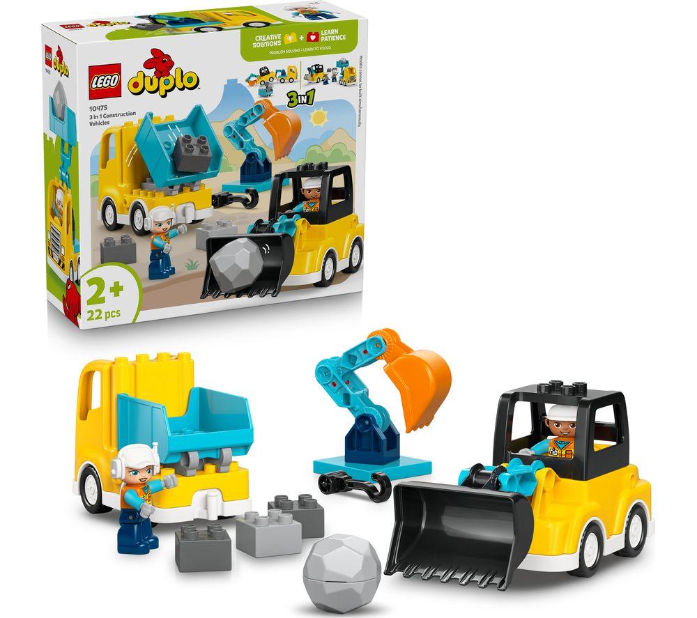 LEGO Duplo 10475 3 in 1 Construction Vehicles Set image number 3 of 5