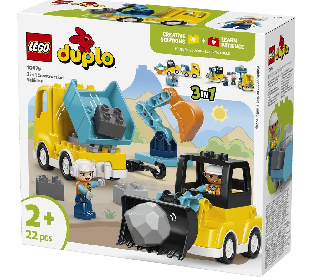 LEGO Duplo 10475 3 in 1 Construction Vehicles Set image number 5 of 5