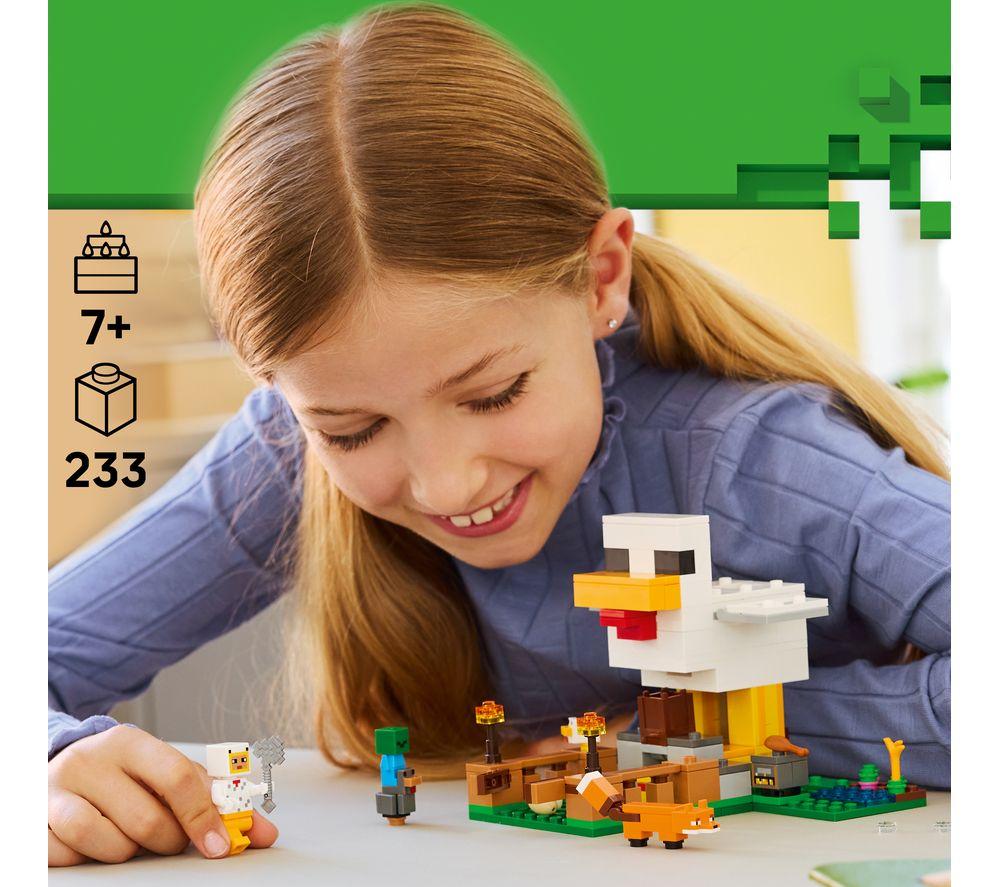 LEGO Minecraft 21585 Chicken Farm Set image number 2 of 3