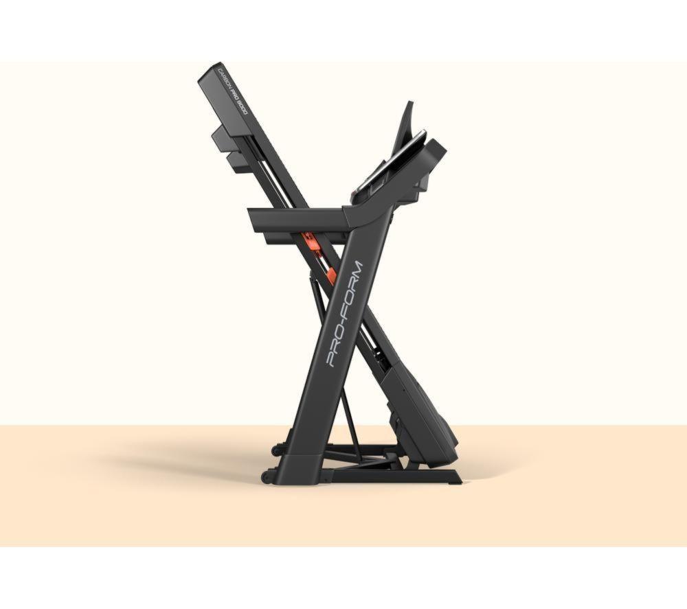 PROFORM Carbon Pro 9000 Folding Smart Bluetooth Treadmill - Black image number 4 of 7