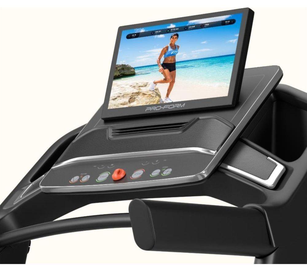 PROFORM Carbon Pro 9000 Folding Smart Bluetooth Treadmill - Black image number 5 of 7