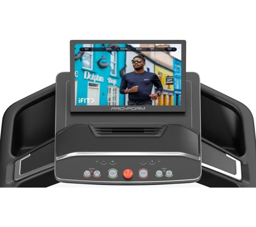 PROFORM Carbon Pro 9000 Folding Smart Bluetooth Treadmill - Black image number 6 of 7