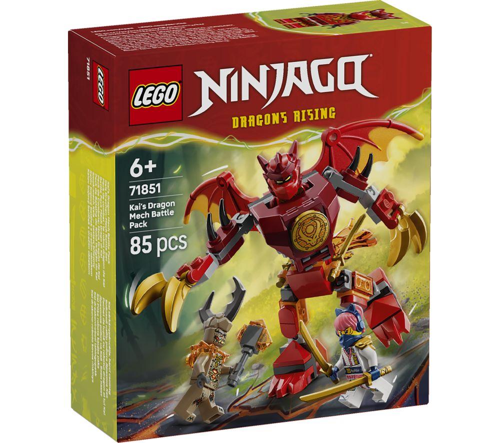LEGO Ninjago 71851 Kai's Dragon Mech Battle Pack image number 2 of 8