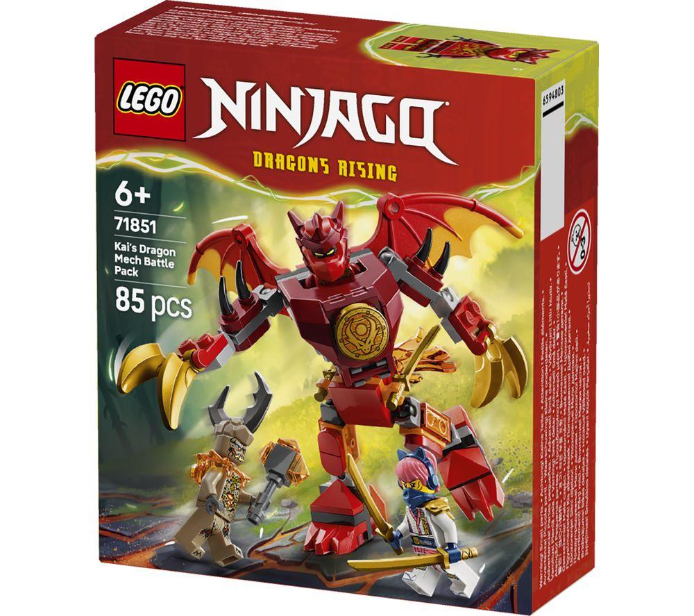 LEGO Ninjago 71851 Kai's Dragon Mech Battle Pack image number 3 of 8