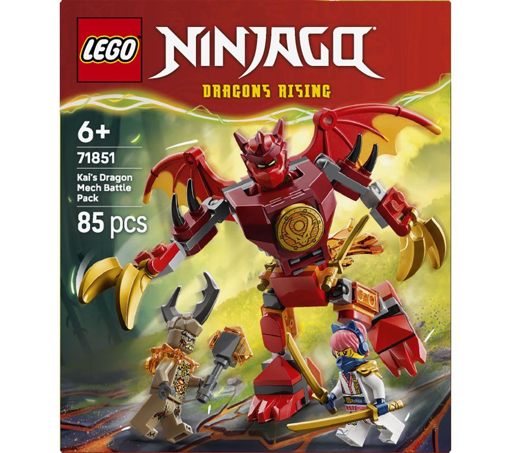 LEGO Ninjago 71851 Kai's Dragon Mech Battle Pack image number 4 of 8