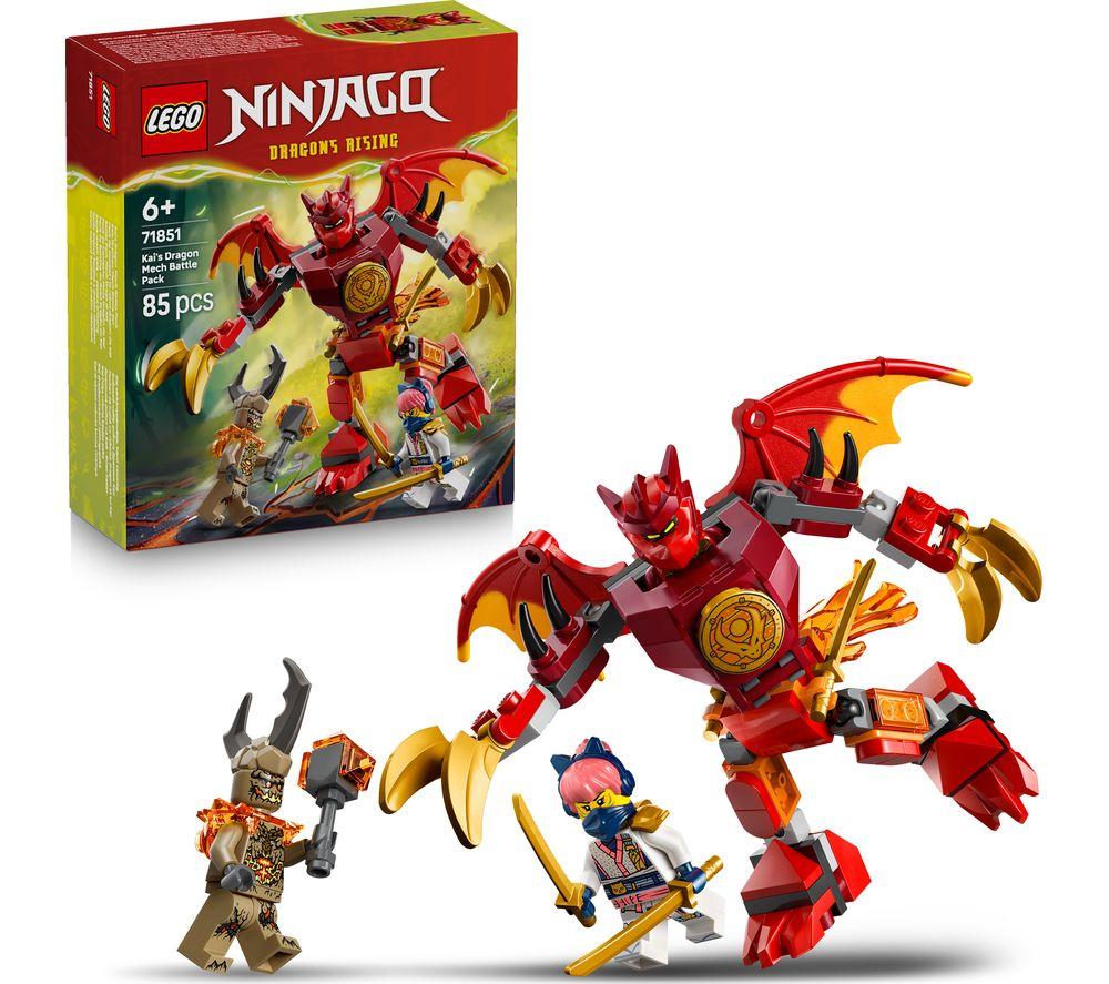 LEGO Ninjago 71851 Kai's Dragon Mech Battle Pack image number 5 of 8