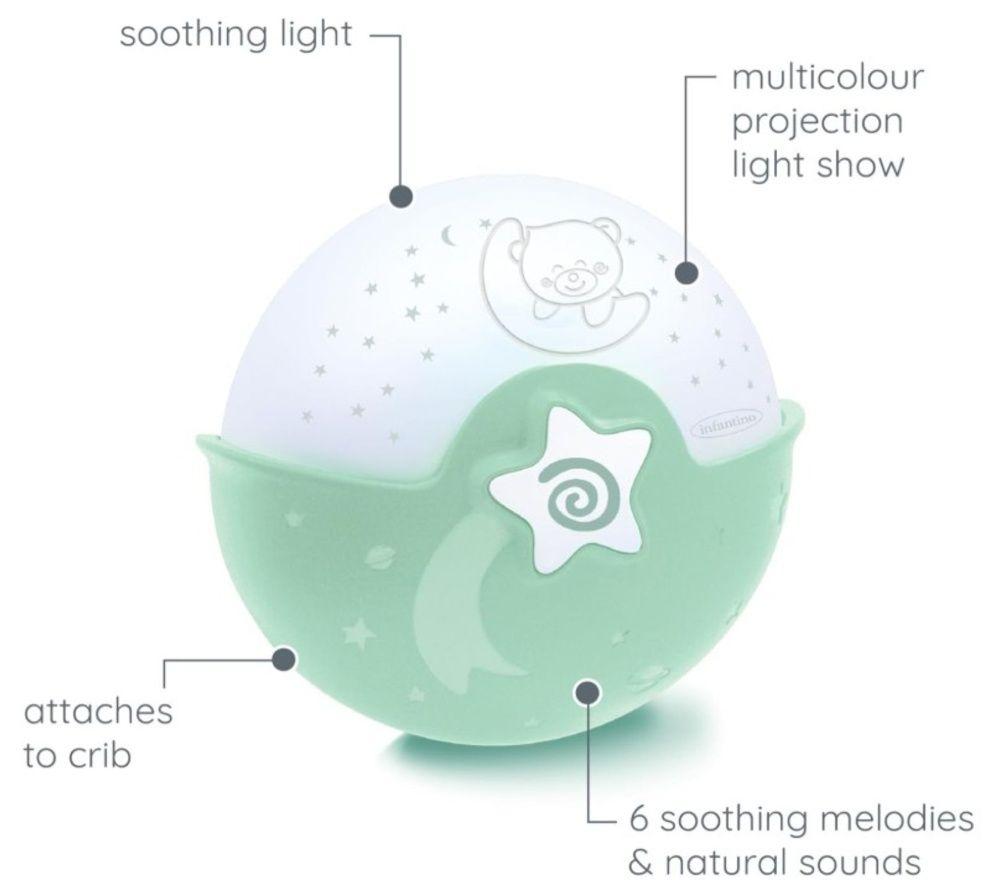 INFANTINO IF302048 Soothing Light & Projector - Mint image number 3 of 3