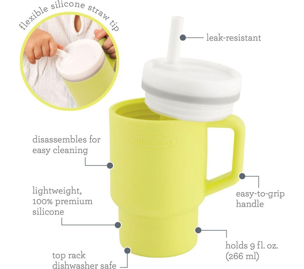 INFANTINO My First Tumbler - Citrus, 266 ml image number 2 of 3