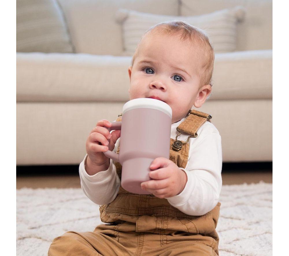 INFANTINO My First Tumbler - Pirouette Pink, 266 ml image number 4 of 5