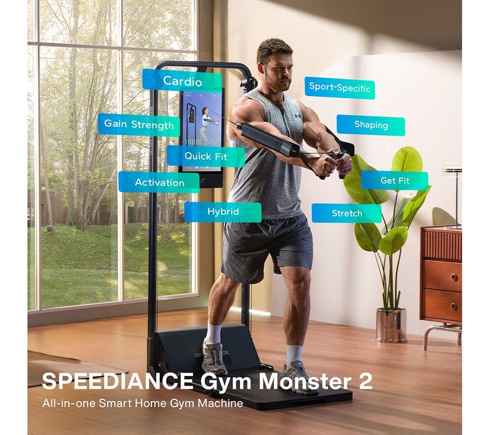 SPEEDIANCE Gym Monster 2 Family Plus All-in-One Smart Gym - Black image number 5 of 13