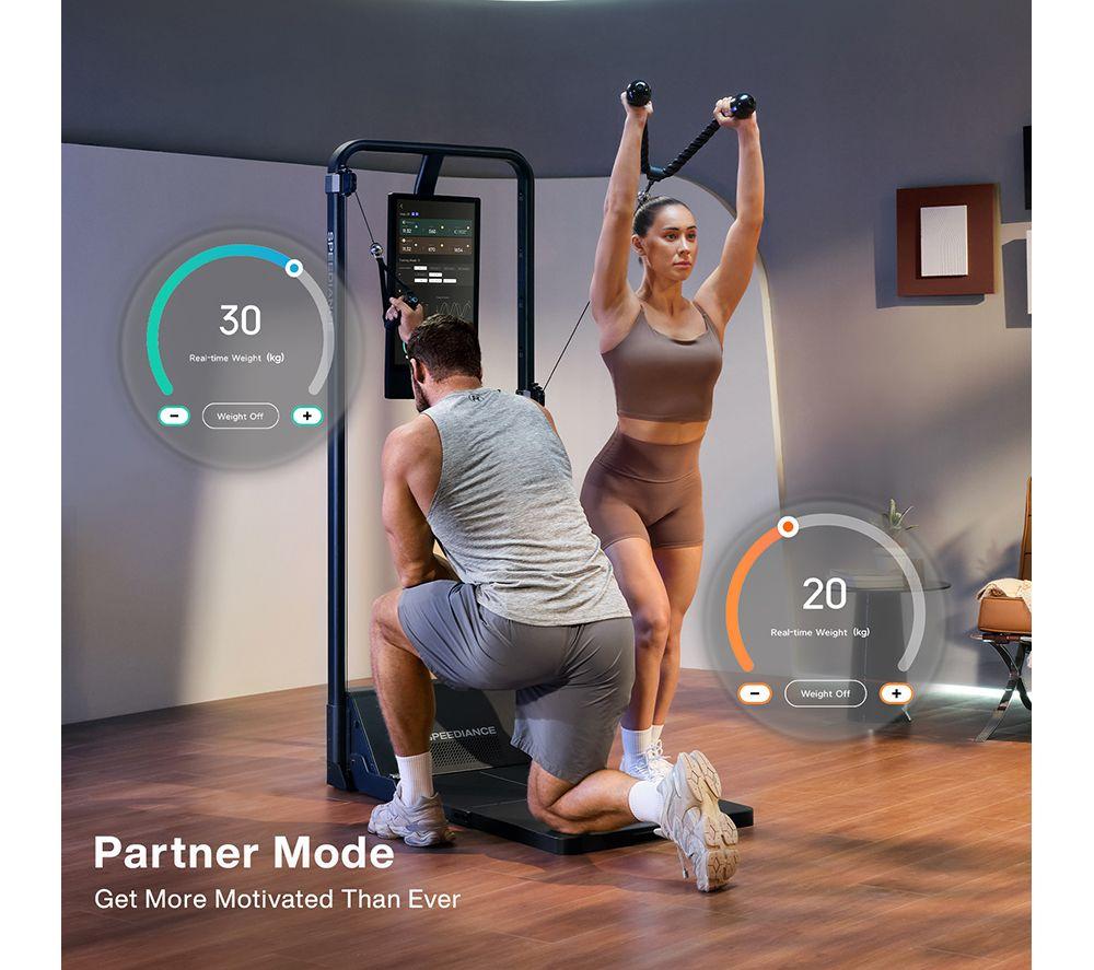 SPEEDIANCE Gym Monster 2 Family Plus All-in-One Smart Gym - Black image number 9 of 13